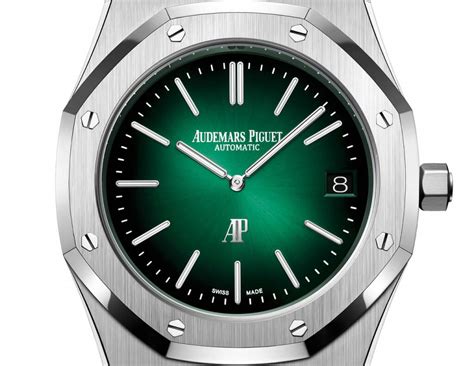 audemars piguet royal oak fond vert|audemars piguet oak watch.